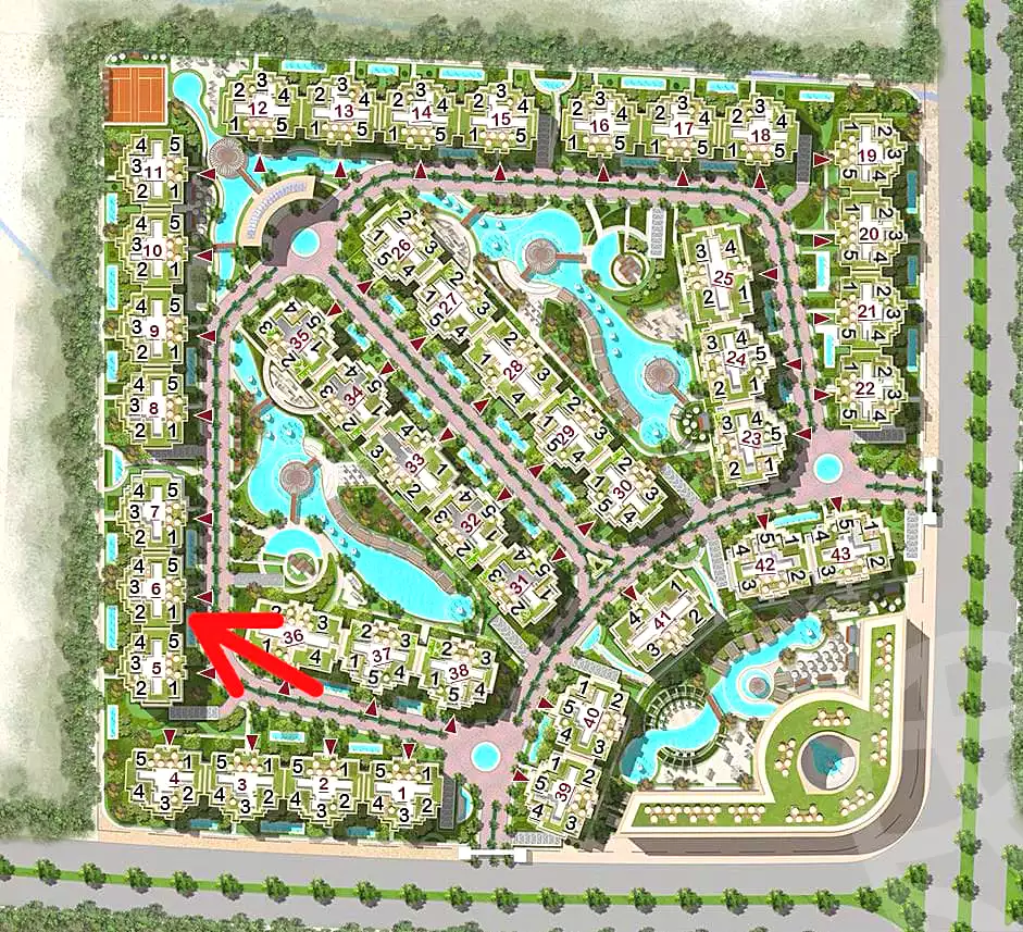 https://aqarmap.com.eg/ar/listing/7043800-for-sale-cairo-new-cairo-6th-settlement-compounds-jiwar-residence-compound-concrete