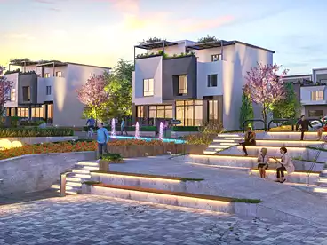 Villas For sale in EastShire Compound - Alqamzi, Compounds in New Cairo, 285 sqm