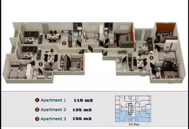 Apartments For sale in Ali Ameen St.