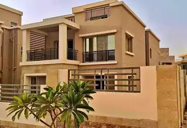 Standalone villa for sale in Taj City Compound, First Settlement, in installments