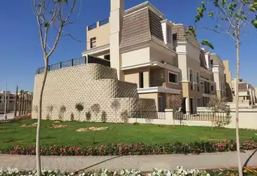 اخر Townhouse في كمبوند سراي بالقرب من العاصمه الاداريه (5 غرف بمقدم 650 الف)