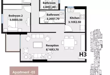 Apartments For sale in El Mahmoudya Road