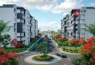 شقة  للبيع  في  سيتي اوفال العاصمة بالتقسيط  City Oval New Capital Compound R8