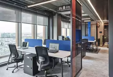 152 sqm administrative office for rent in Cairo Festival City  152 metres 