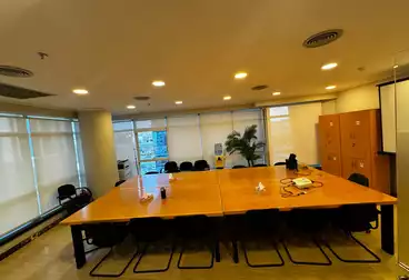 Administrative space of 900 square meters, finished, for rent in the third sector, Fifth Settlement Location: South 90th 