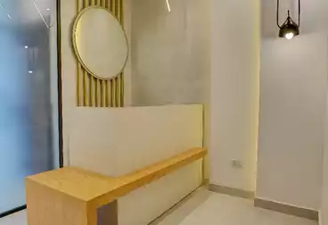 Clinic for rent in 2rooms + special finishing east hub Madinaty