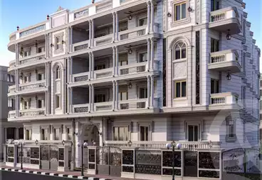 An apartment in installments in New Damietta City, in the Most Distinguished Area, Block 1.