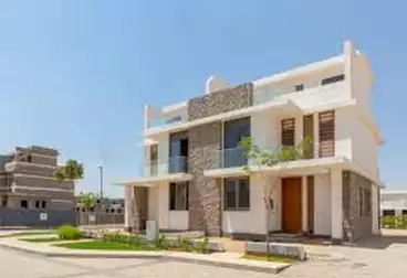 Twin House 250 semi finished For sale in IL Bosco Compound - Misr Italia 