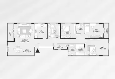 Apartments For sale in Bait El Watan El Takmely