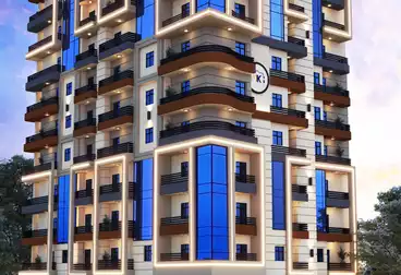 Distinctive apartment in Makani Tower 4, in front of Space Mall and Beit El-Gomla