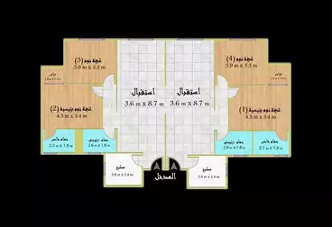 وحدة للبيع - سالوجا ايليت ( صواري )  - مساحة 230 متر