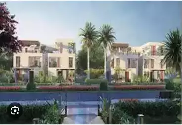 Installments Town house On Clubhouse in Mostakbal City - At East