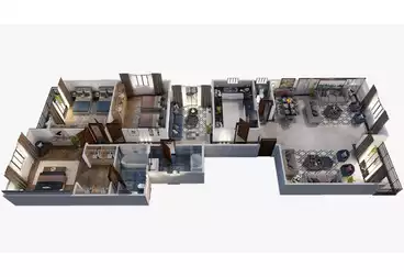 Apartments For sale - 4 rooms - floor 1