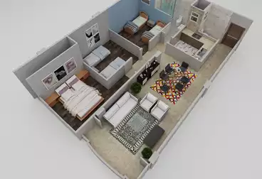 Apartments For sale - 3 rooms - floor 2