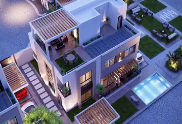 فيلا منفصلة للبيع - 6 غرف