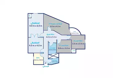 undefined undefined - 3 rooms - floor 7