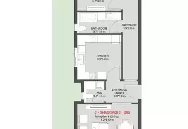 Apartment with Garden For sale - 2 rooms - floor 0