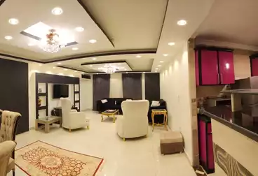 Furnished Apartment For rent - 3 rooms - floor 9