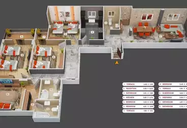 undefined undefined - 4 rooms - floor 5