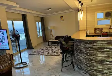 Furnished Apartment For rent - 3 rooms - floor 10