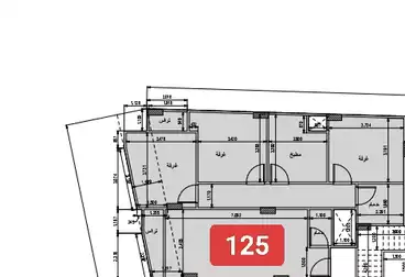 Apartments For sale - 3 rooms - floor 2