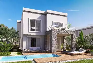 شاليه بحديقة للبيع - 3 غرف - بالدور 0