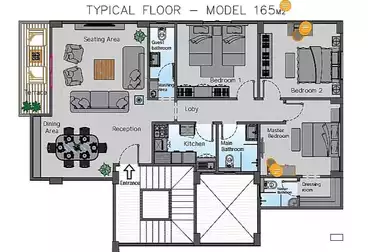 Apartments For sale - 3 rooms - floor 3