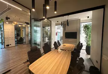 إداري للإيجار - 6 غرف - بالدور 1