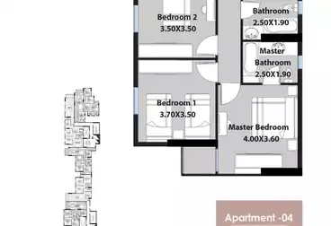 undefined undefined - 3 rooms - floor 2