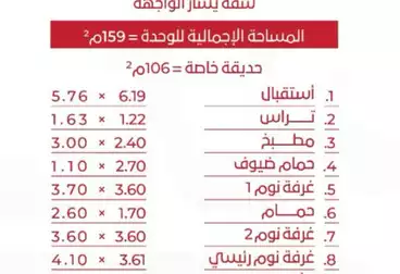 شقة بحديقة للبيع - 3 غرف - بالدور 0