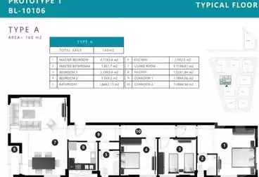 Apartments For sale - 3 rooms - floor 1