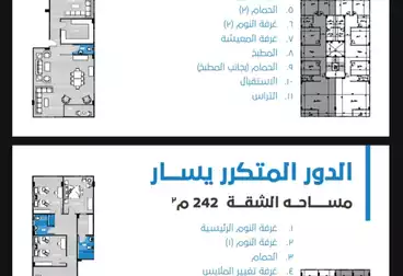 Apartments For sale - 3 rooms - floor 2