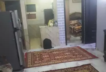 شقة بحديقة للإيجار - 2 غرف - بالدور 0