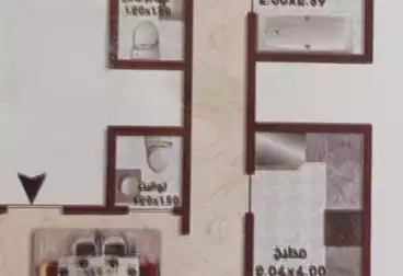 شقق للبيع - 3 غرف - بالدور 4