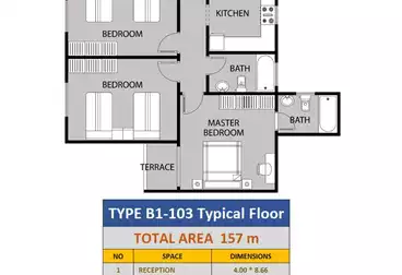 Properties For sale - 3 rooms - floor 3