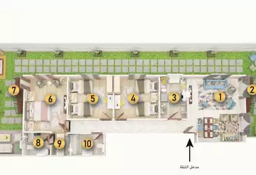 undefined undefined - 3 rooms - floor 0
