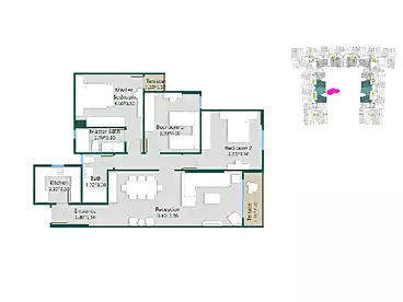 Apartments For sale in Muruj, Smouha, 150 sqm