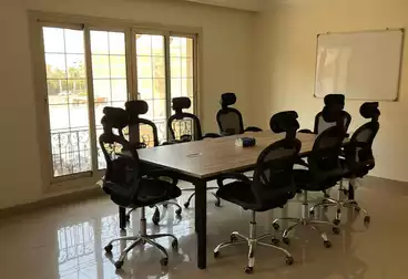 إداري للإيجار - 3 غرف - بالدور 3