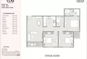 undefined undefined - 3 rooms - floor 1