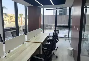 إداري للإيجار - 3 غرف - بالدور 1