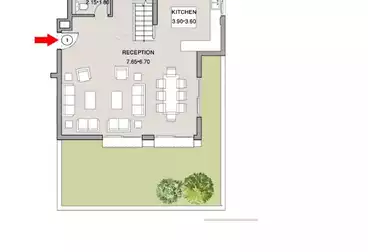 Duplex For sale - 3 rooms - floor 2