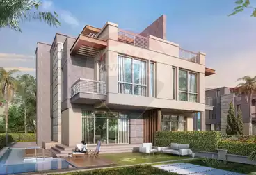 شاليه بحديقة للبيع - 2 غرف - بالدور 1