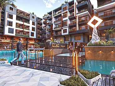 عقارات للبيع في منتجع ايكونك - امبرور، منتجعات الغردقة، 75 متر