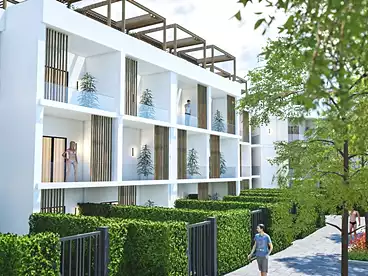 شقق للبيع - 2 غرف - بالدور 1