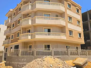 Apartment with Garden For sale in New Narges, New Cairo - 5th Settlement, 145 sqm