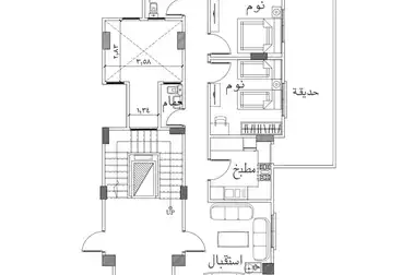 سكني للبيع - 3 غرف