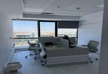 إداري للإيجار - 1 غرف - بالدور 21