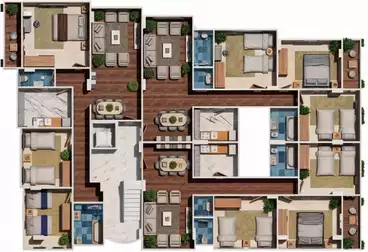 undefined undefined - 3 rooms - floor 5