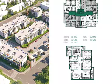 Properties For sale - 3 rooms - floor 2