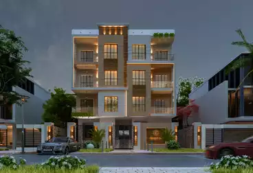 شقة بحديقة للبيع - 3 غرف - بالدور 1